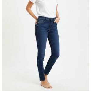 Women's 7 For All Mankind Blue Ankle Skinny Jeans Size 27